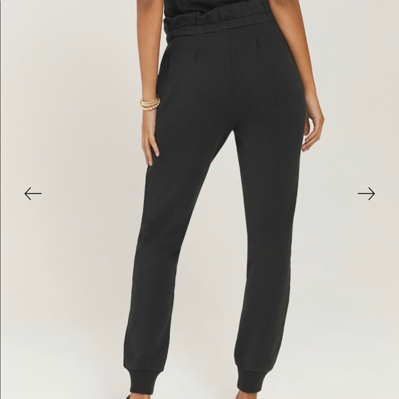 NWT Something Navy Meghan Paperbag Sweatpants XS - Picture 5 of 9